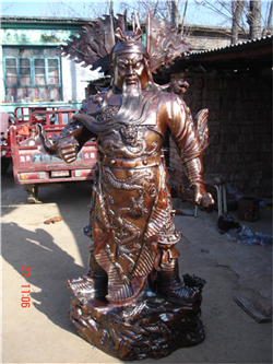廠(chǎng)家定做銅關(guān)公