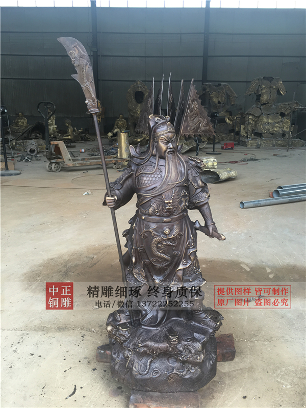 關(guān)公韋陀銅雕.jpg 關(guān)公韋陀銅雕.jpg