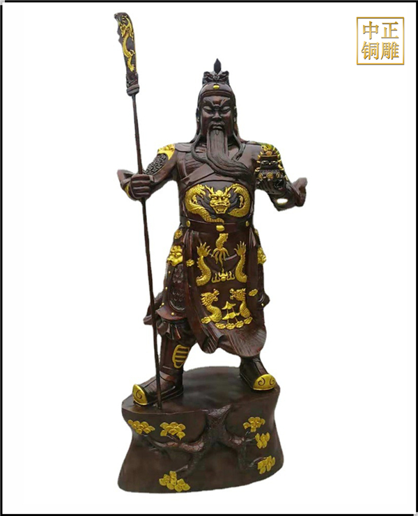 立刀紫銅關公鑄造.jpg 立刀紫銅關公鑄造.jpg